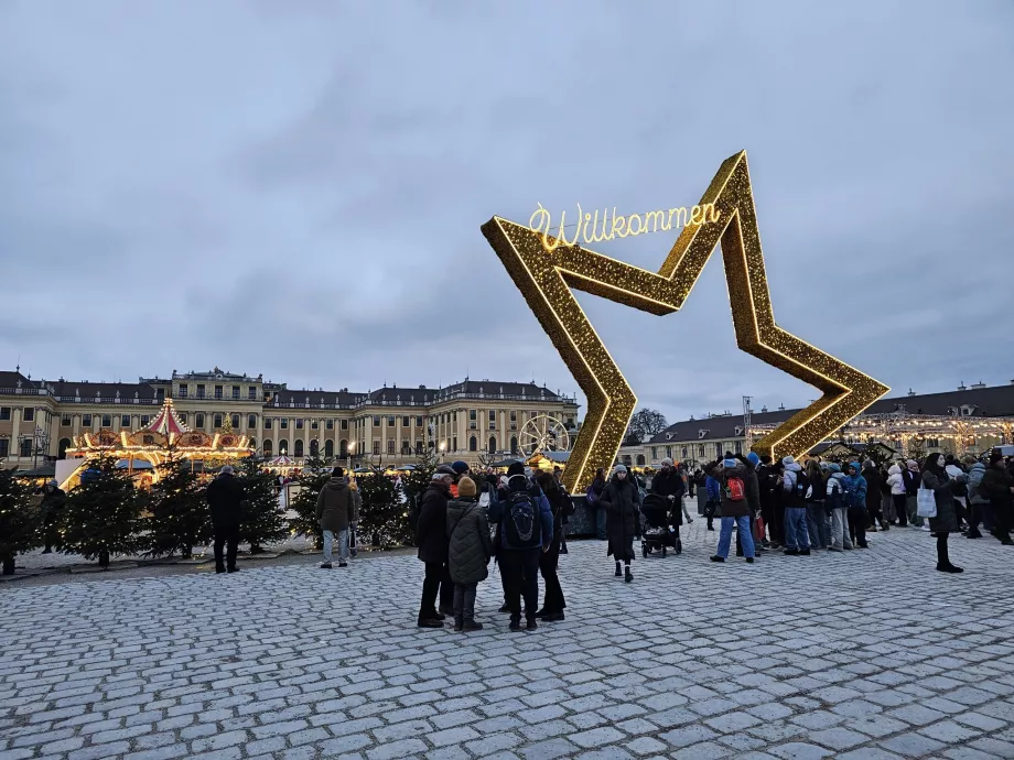 Schönbrunni karácsonyi vásár