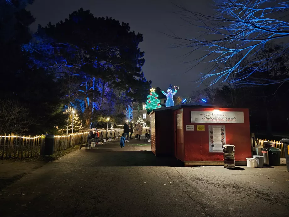 Türkenschanzpark karácsonyi vásár