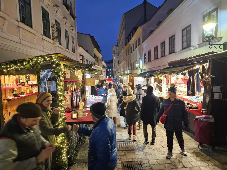 Karácsonyi vásár a Spittelbergen