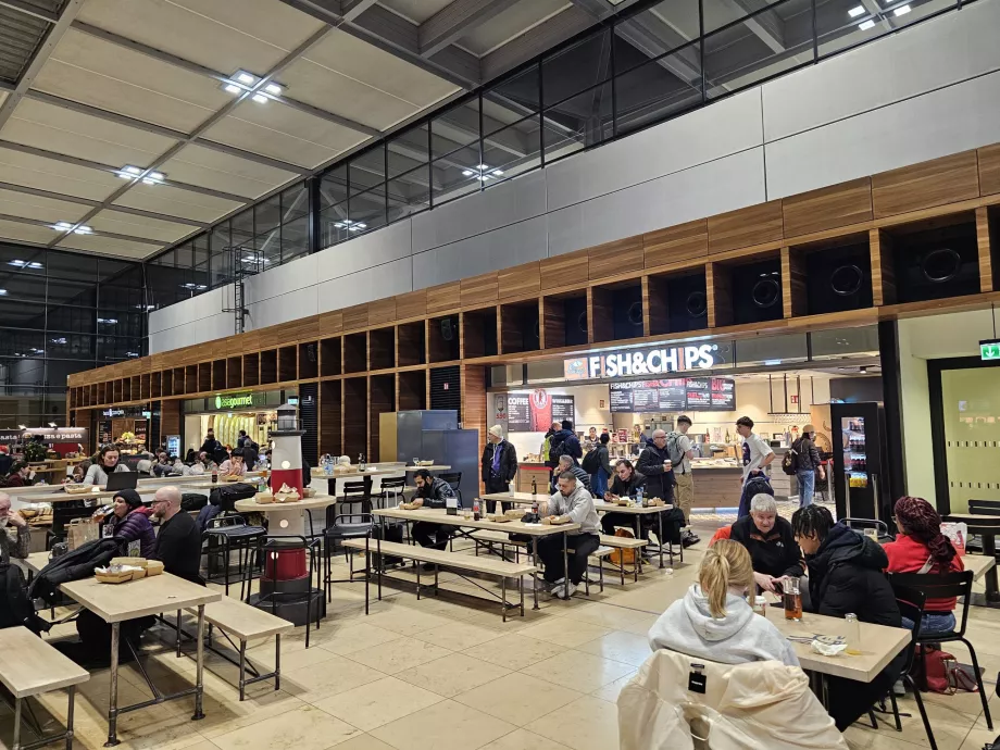 Food Court, tranzit részleg