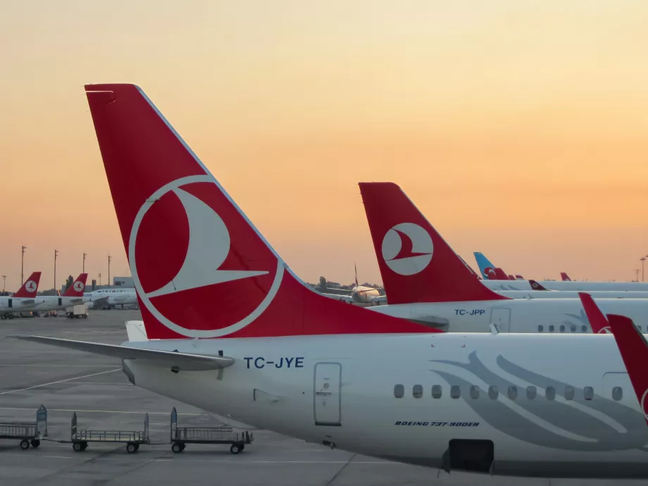 Turkish Airlines Isztambulban