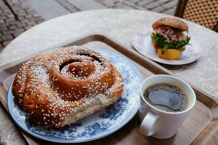 Fahéjas csiga Göteborgban