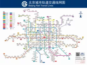 Pekingi metró térkép