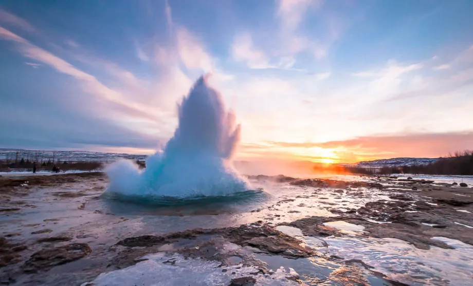 Strokkur gejzír