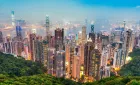 Viktória-csúcs - kilátás Hongkongra