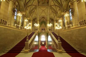 A Parlament lépcsőháza