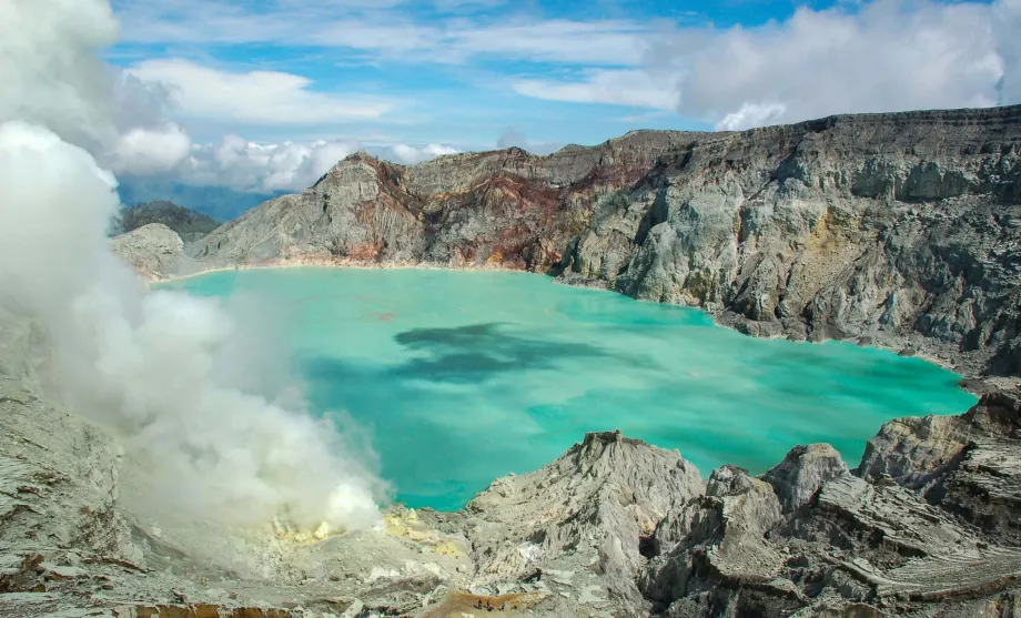 Kawah Ijen vulkán