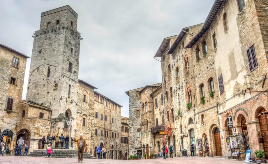 San Gimignano központja