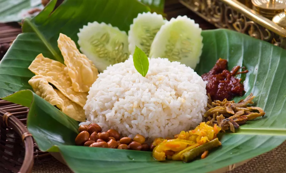 Indonéz konyha - Nasi lemak