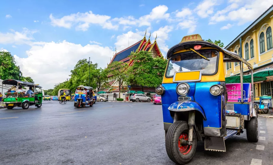 Tuktuk Bangkokban