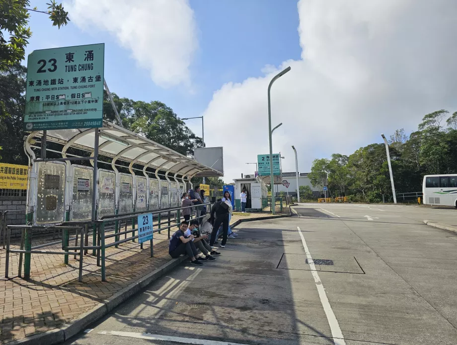 Ngong Ping buszpályaudvar