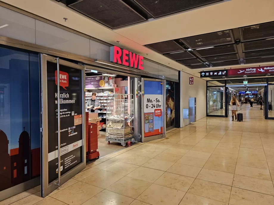 REWE szupermarket, BER repülőtér