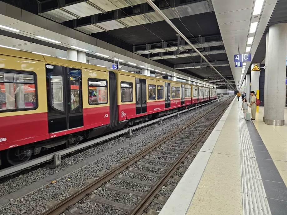 S-Bahn a BER repülőtéren