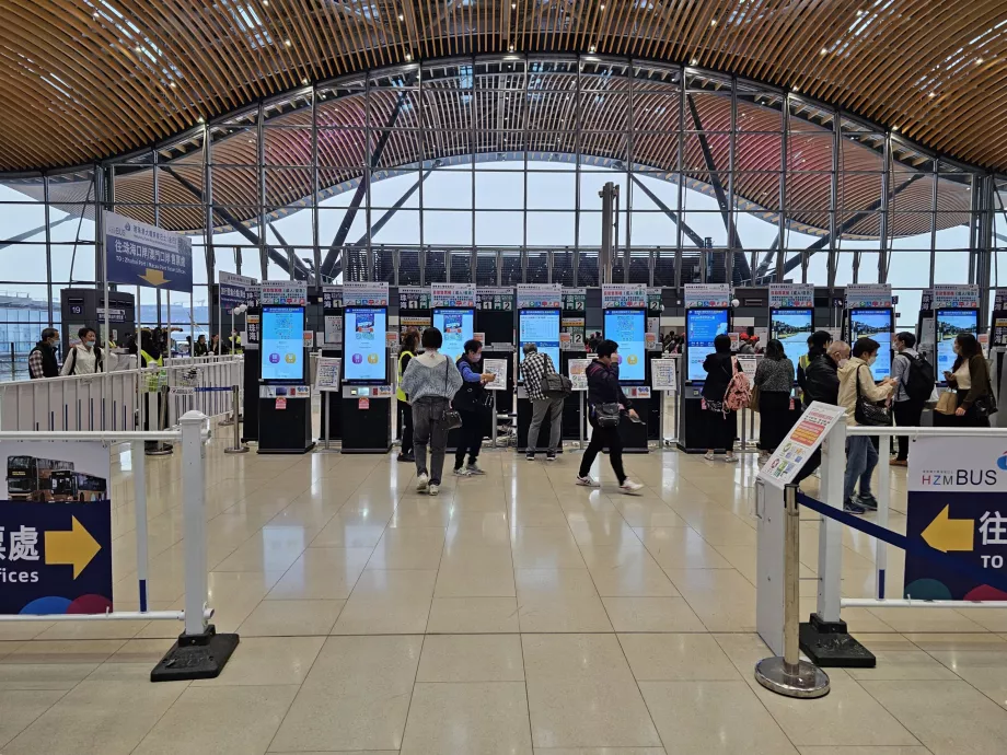 Ticket machines, HZMBUS