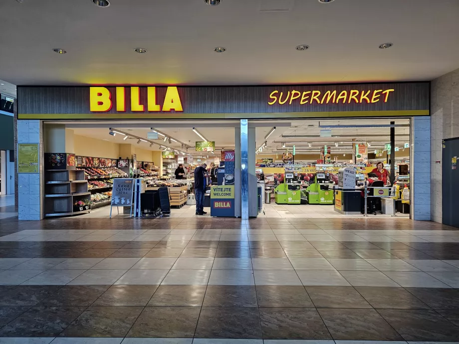 Billa szupermarket, 2. terminál