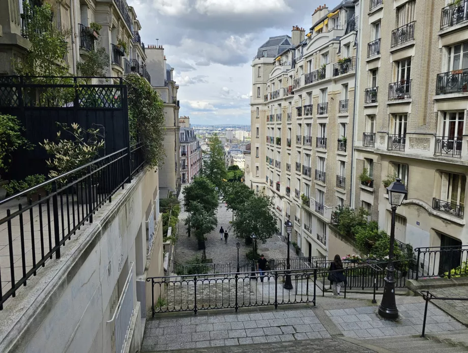 Montmartre lépcső