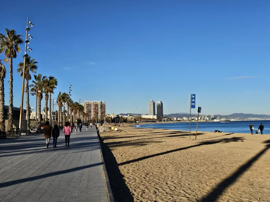 Barceloneta strand