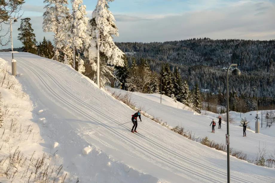 Síelés Holmenkollen