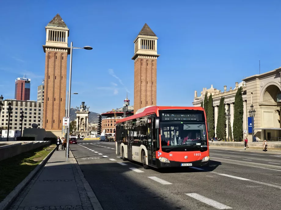 Busz Barcelonában