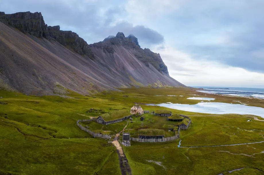 Viking falu Vestrahorn