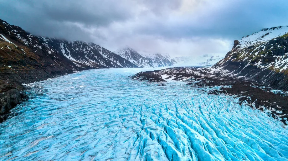 Skaftafell gleccser