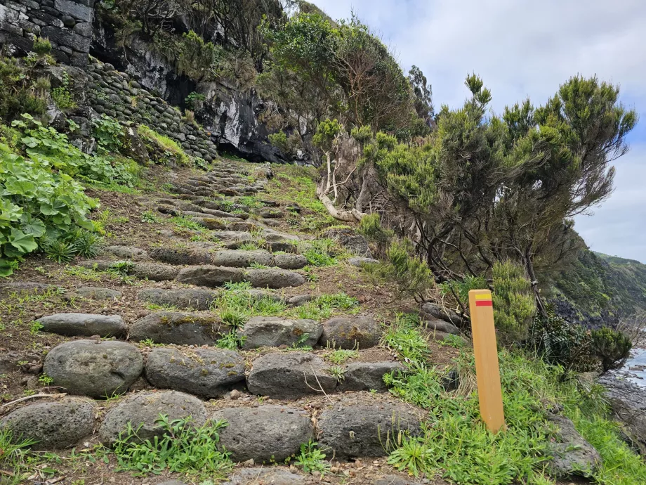 Túraútvonal a Pico szigeten