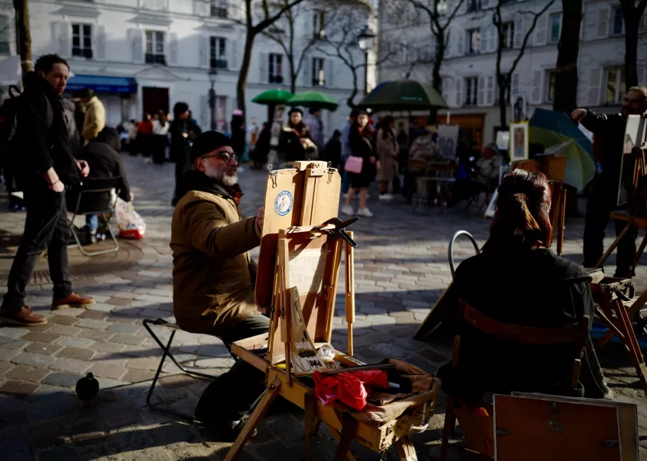 Művészek a Montmartre-on