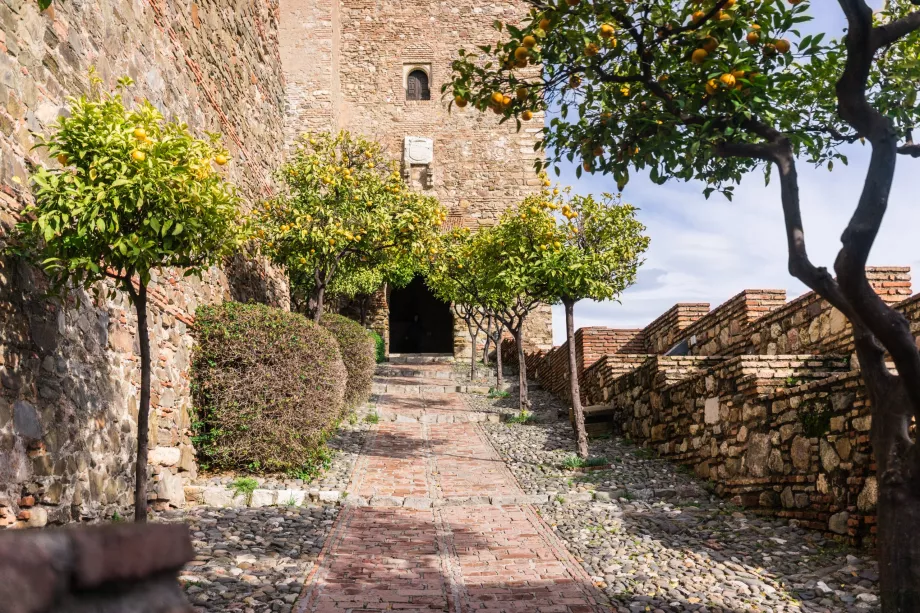 Alcazaba és narancsfák