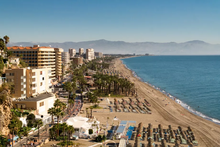 Torremolinos strandjai