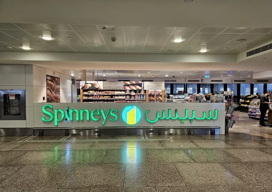 Spinneys szupermarket