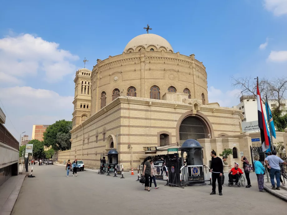 Szent György templom, Kopt város