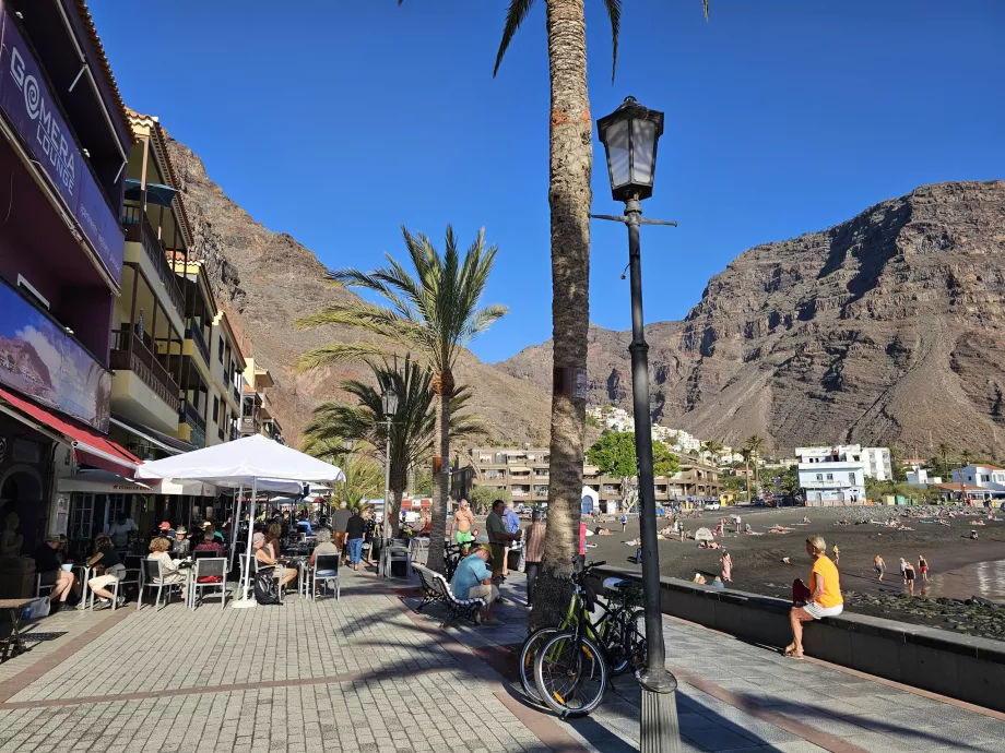 Playa de la Calera, sétány