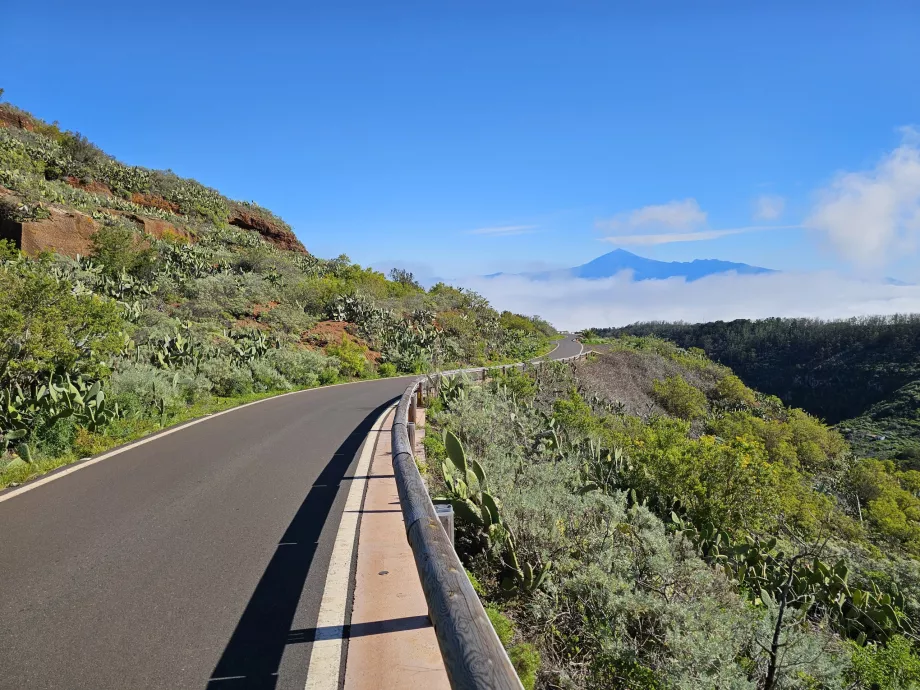 Út a Mirador de Abrante felé