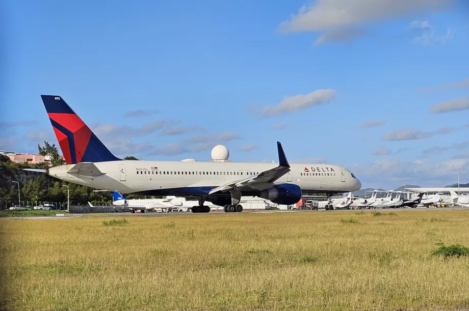 A Delta Air Lines járata SXM-ről indul