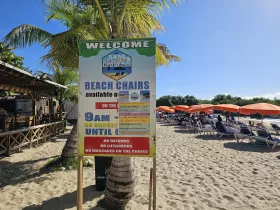 A strandokon a nyugágyak árai