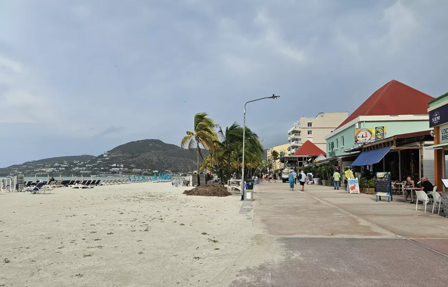 Strand és sétány, Philipsburg