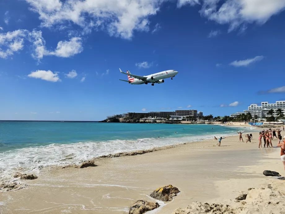 American Airlines SXM-nél