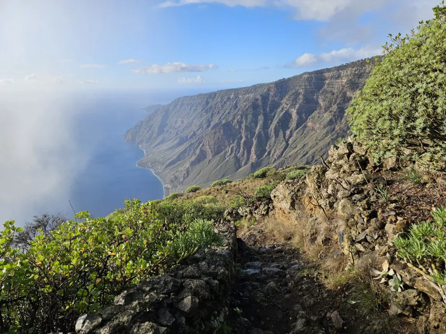 Mirador de Isora nyomvonal