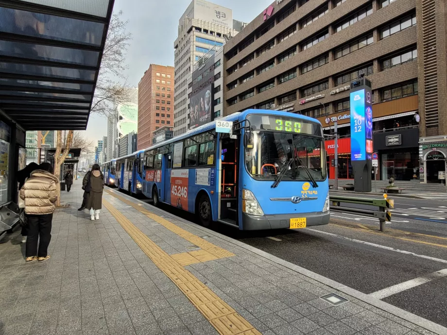 Blue Bus, Szöul