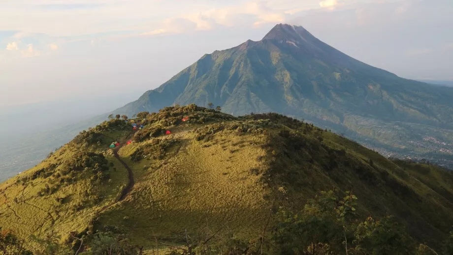 Sátortábor, Mount Merbabu