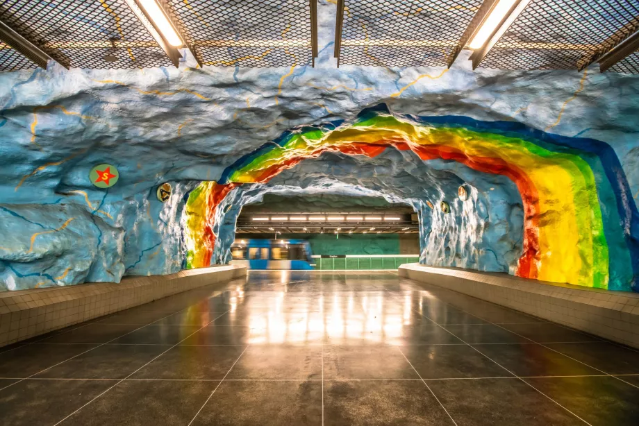 A művészeti metró Stockholmban