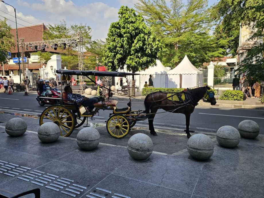 Fiacre ride Malioboro