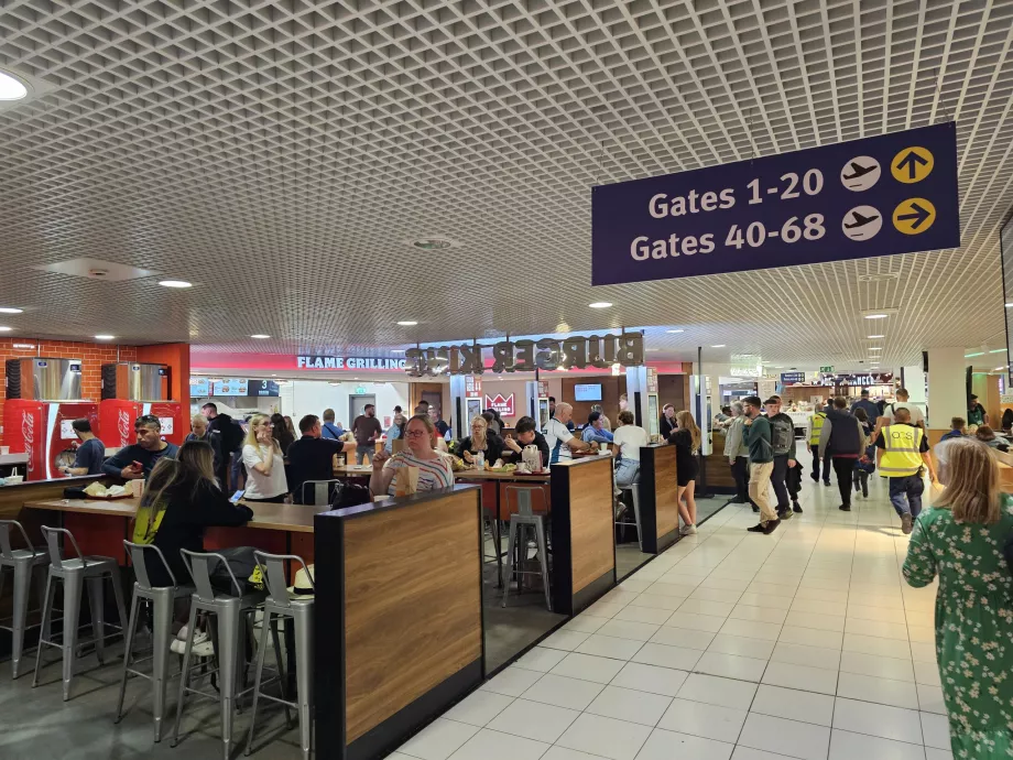 Food Court, tranzitzóna