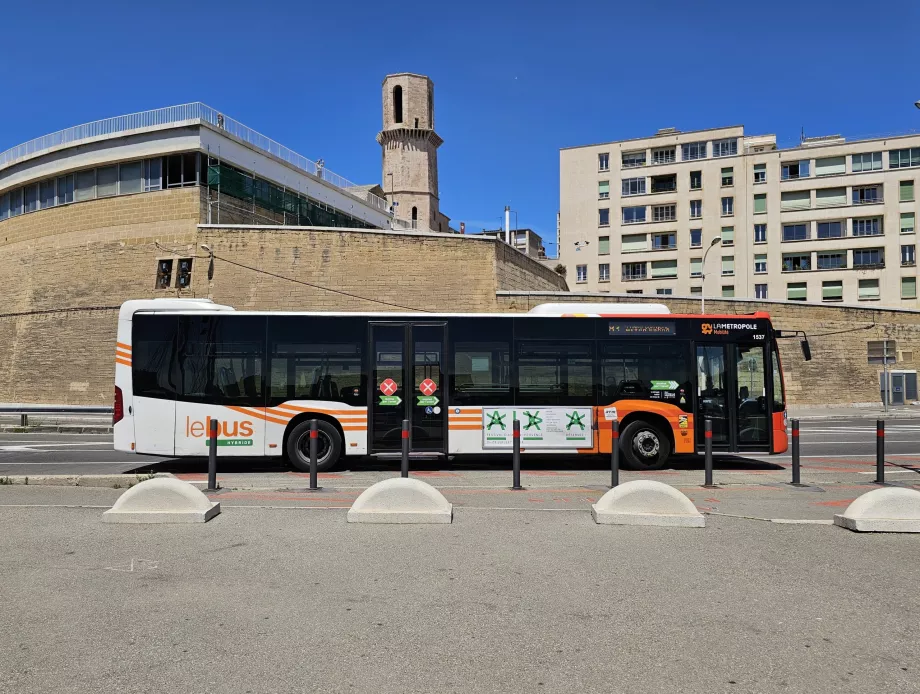 Marseille-i tömegközlekedési busz