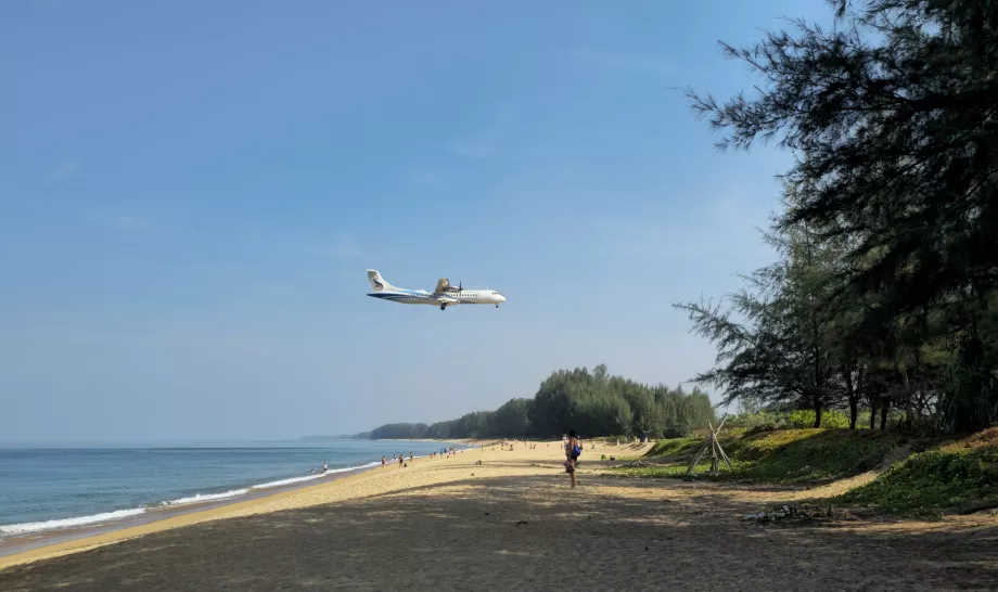 Bangkok Airways Mai Khao felett