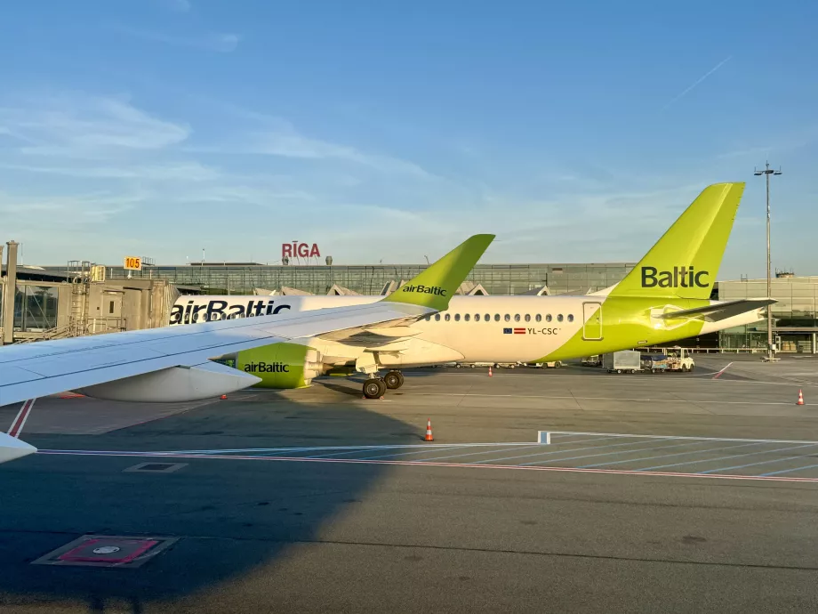 Riga RIX repülőtér és airBaltic