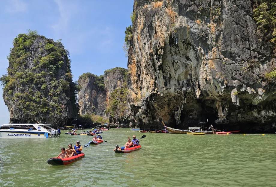 Kajakozás, Phuket