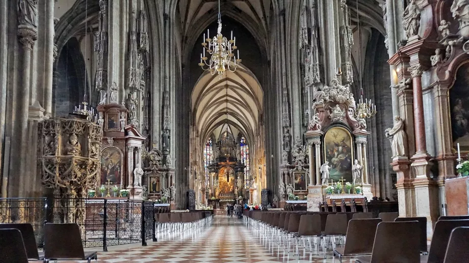 Stephansdom Belsőépítészet