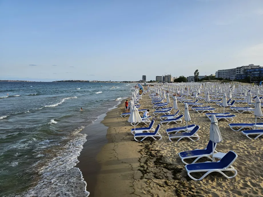 Sunny Beach fő strandja