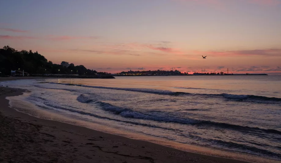 Déli strand, Nessebar